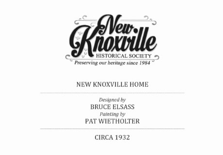 Historic New Knoxville Home- Back